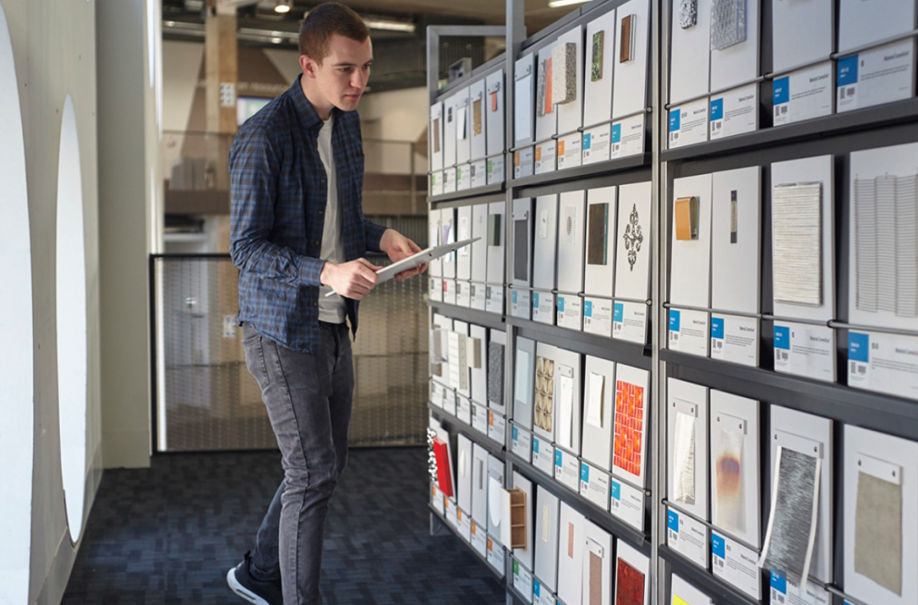 Materials library Ravensbourne University London